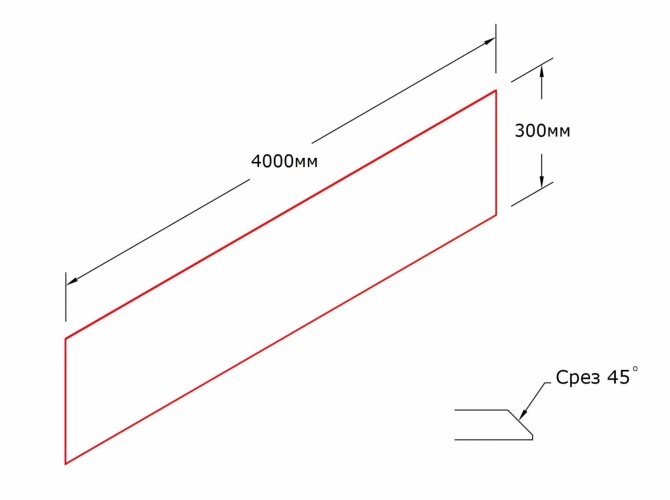 Бескаркасный отбойник для стен ТР-300